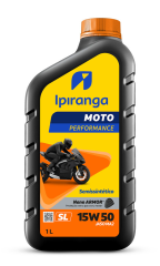 IPIRANGA MOTO PERFORMANCE SL 15W50 - Caixa 12x1L