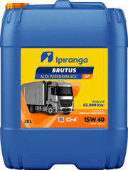 Ipiranga Brutus Alta Performance 15W40 CI-4 - Bombona de 20L