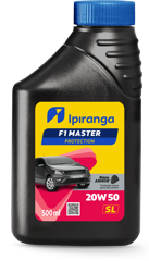 Ipiranga F1 Master Protection 20W50 SL - Caixa 40x500ml