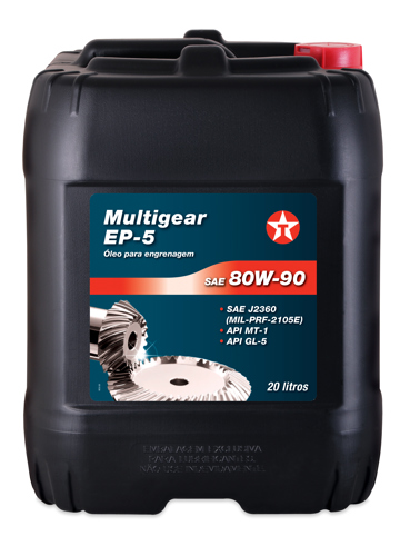 Multigear EP 5 SAE 80W 90 Balde 20L Ipiranga Texaco Lubrificantes