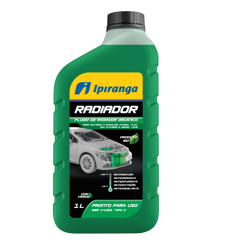 IPIRANGA CARRO RADIADOR PRONTO PARA USO VERDE - Caixa 12 X 1L